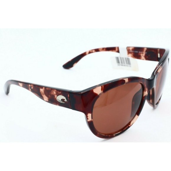 Costa Del Mar MAYA 06S9011-0355 Cat Eye Tortoise Sunglasses Brown Lens 55mm (A) main image 6